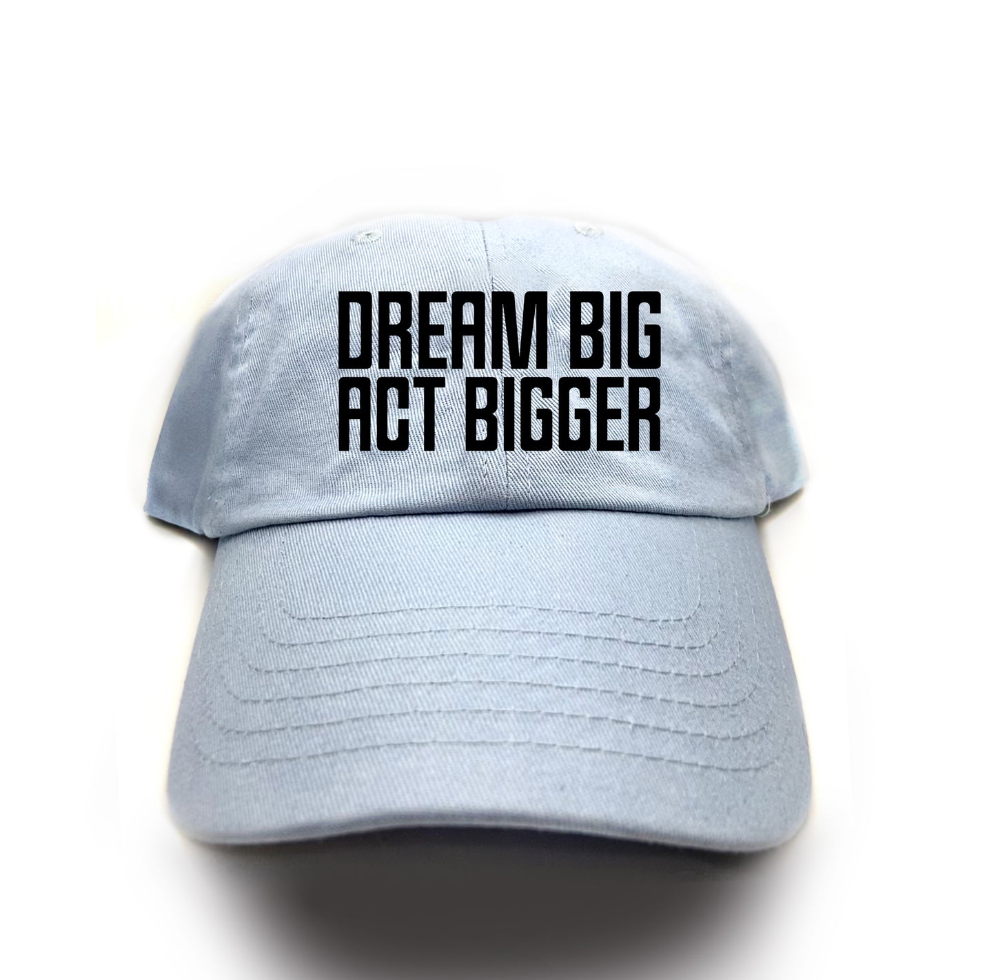 Dream Big Act Bigger MLK Black Dad Hat