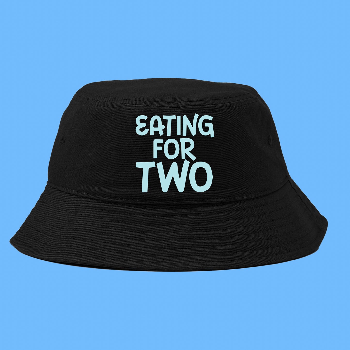 "Eating For Two" Bubbles Bucket Hat