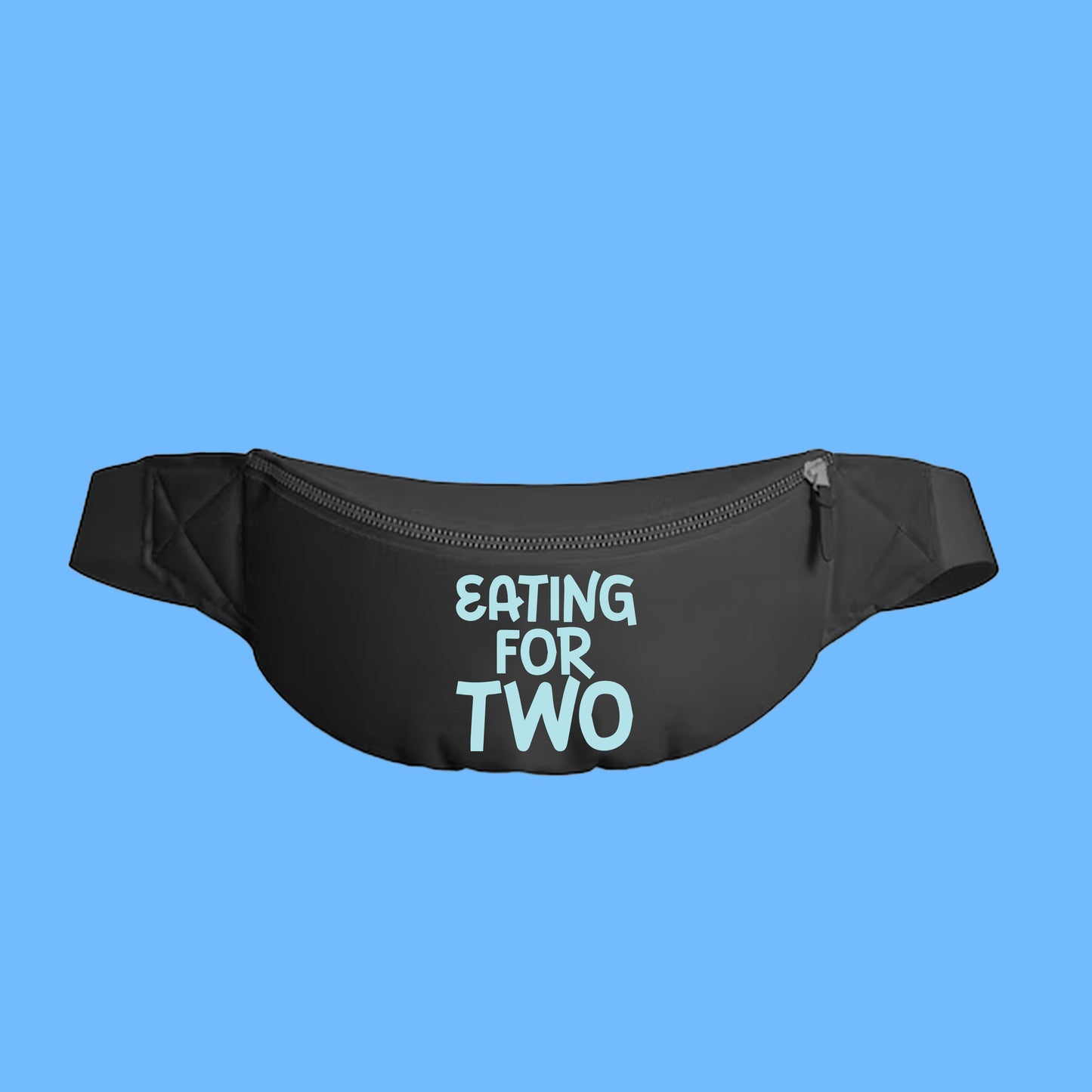 "Eating For Two" Bubbles Fanny Pack