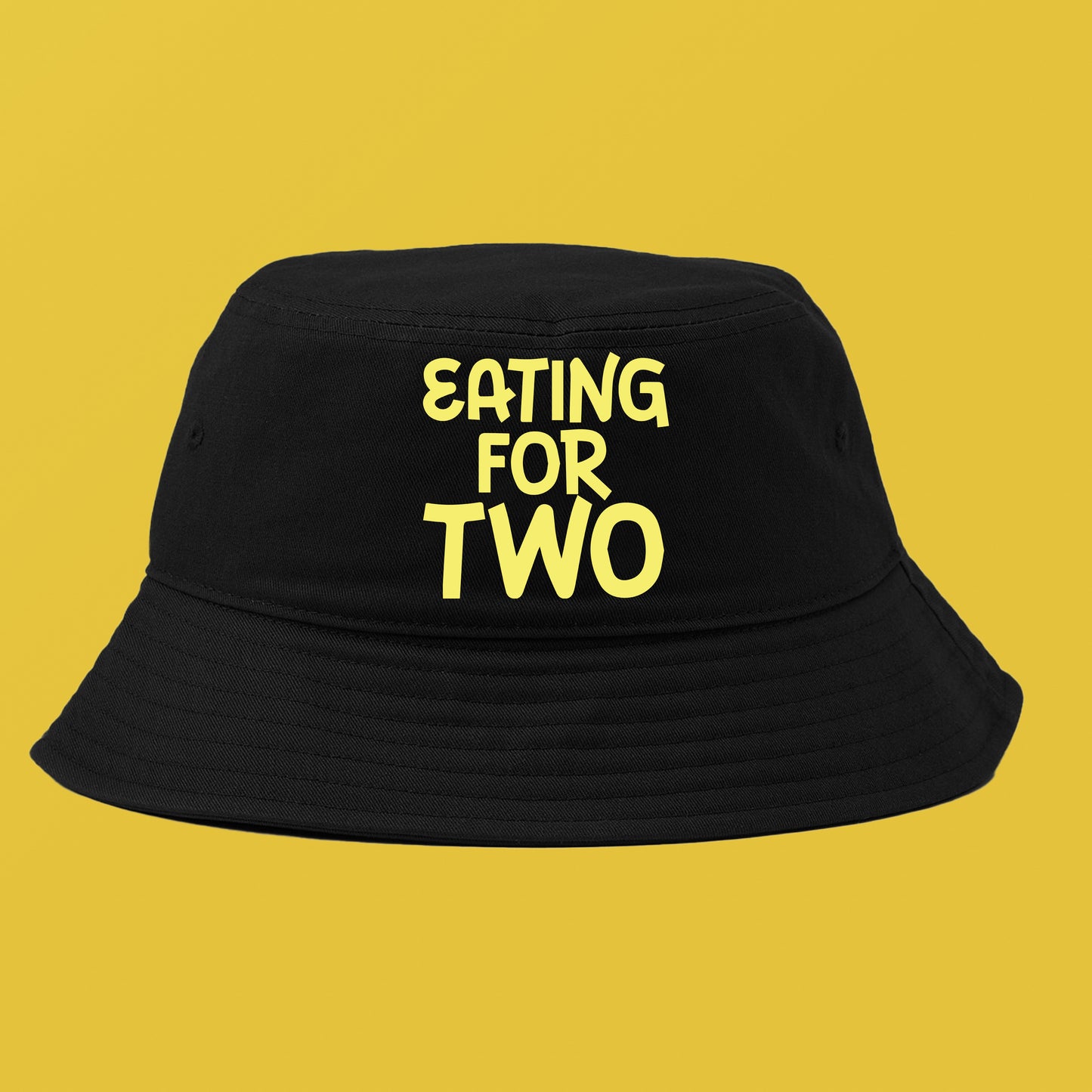 "Eating For Two" Lemonade Bucket Hat