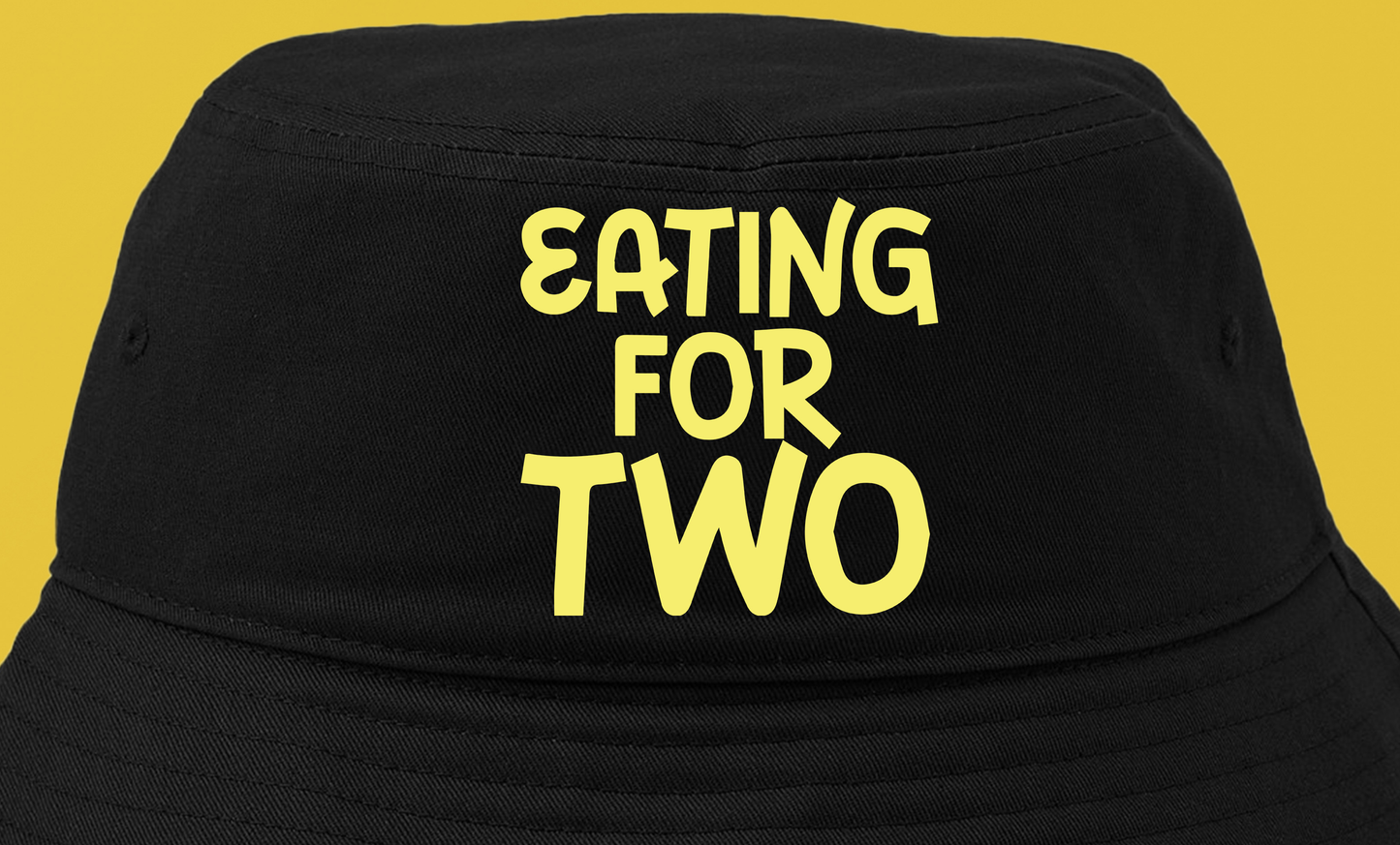 "Eating For Two" Lemonade Bucket Hat