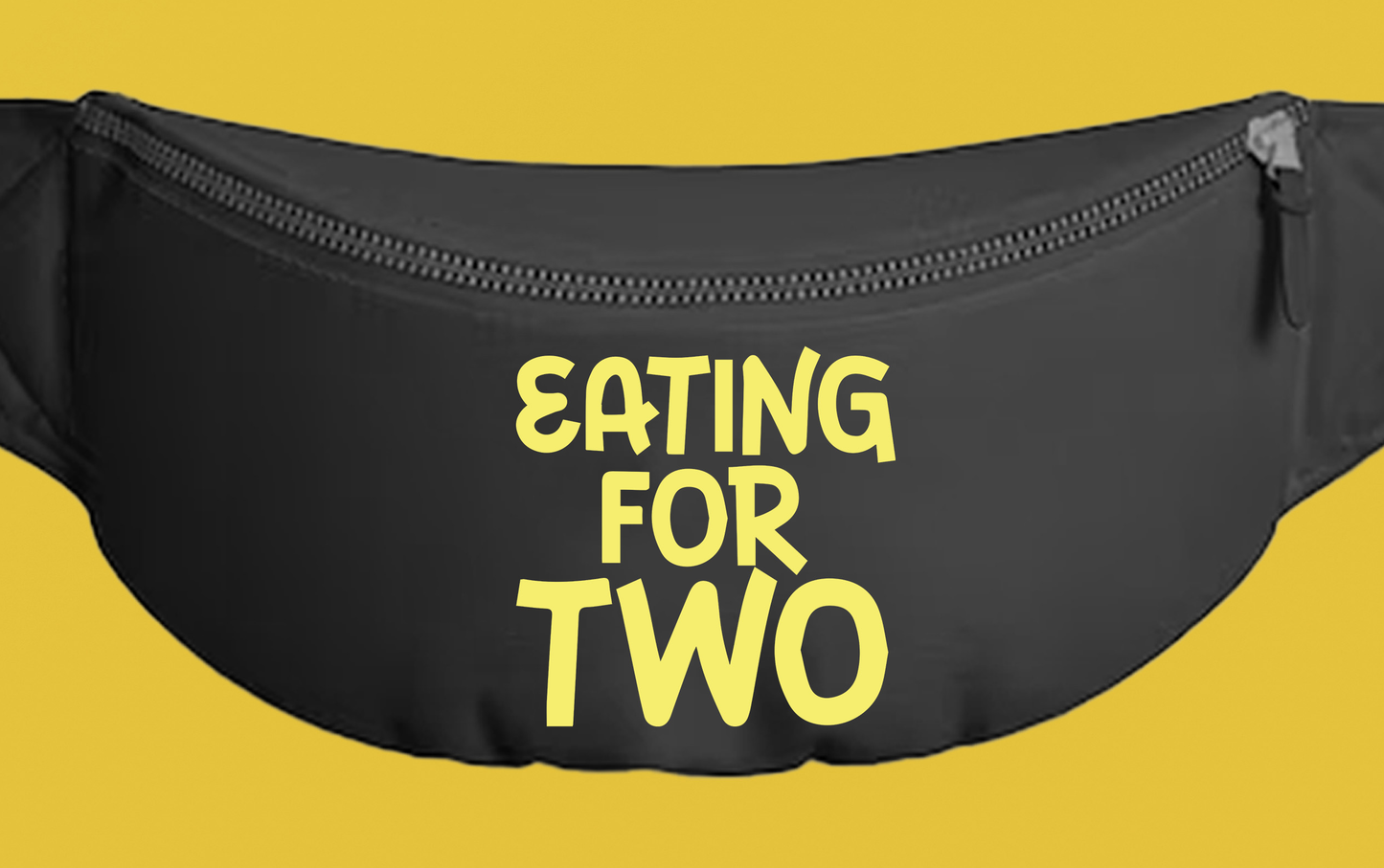 "Eating For Two" Lemonade Fanny Pack