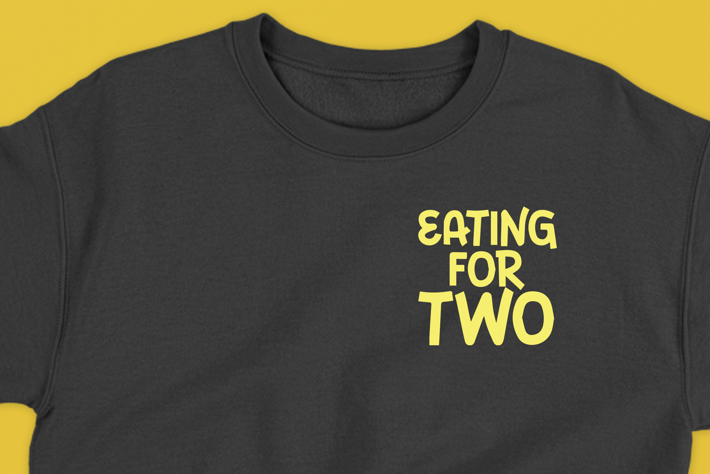 "Eating For Two" Lemonade Sweatshirt