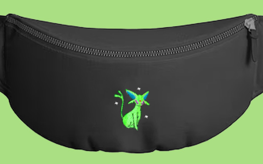 #0196 shiny fanny pack