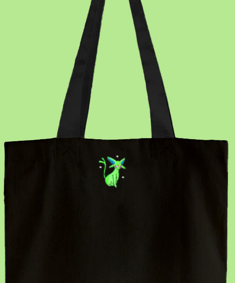 #0196 shiny tote bag