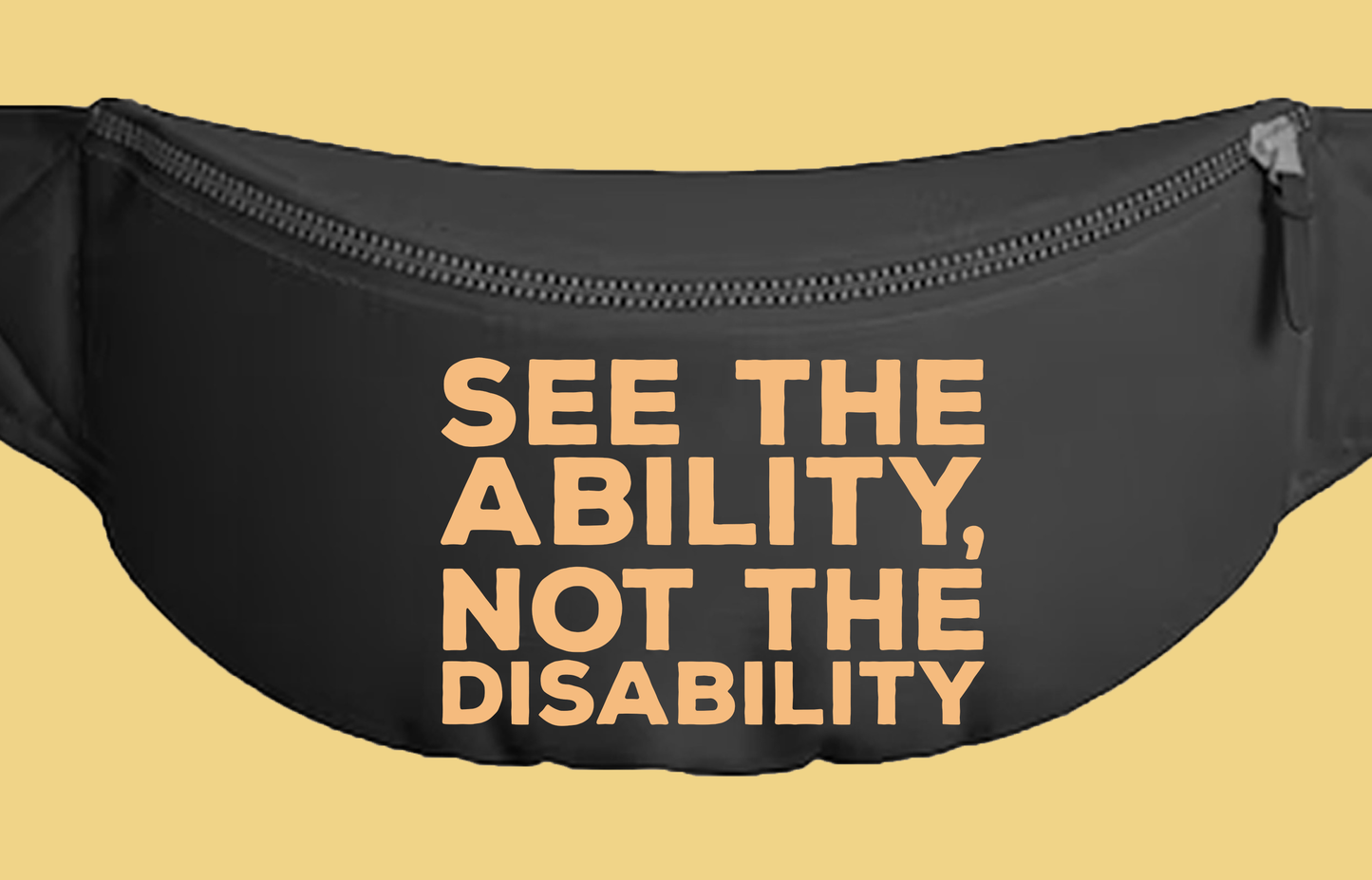 See the Ability, Not the Disability Fanny Pack