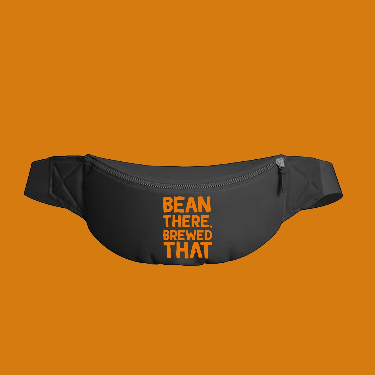 Bean There, Brewed That Orange Fanny pack