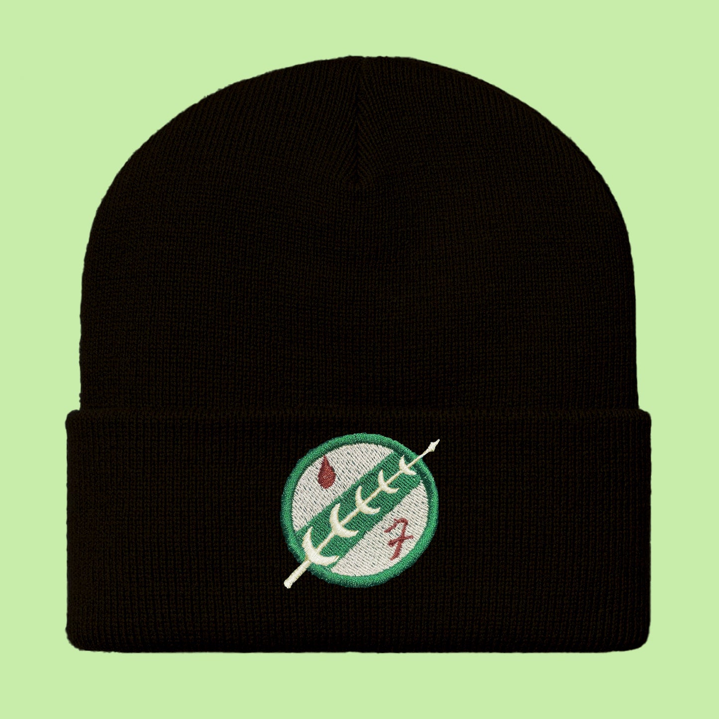 fett mandalorian signet beanie