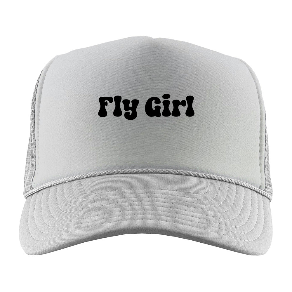Fly Girl Black Foam Trucket Hat