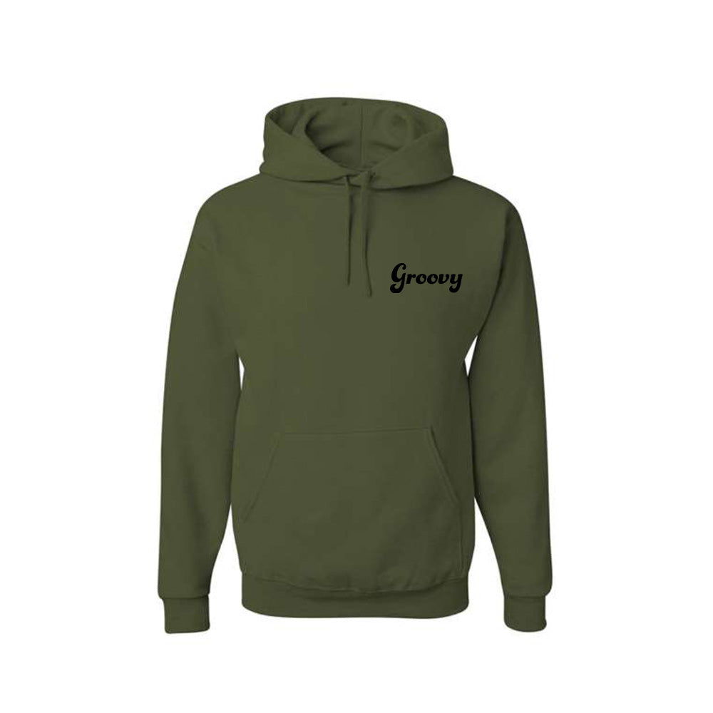 Groovy Black Hoodie