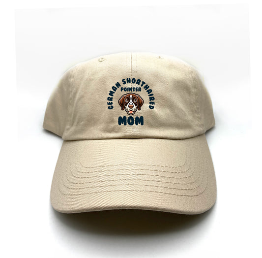 German Shorthaired Pointer Mom Dad Hat