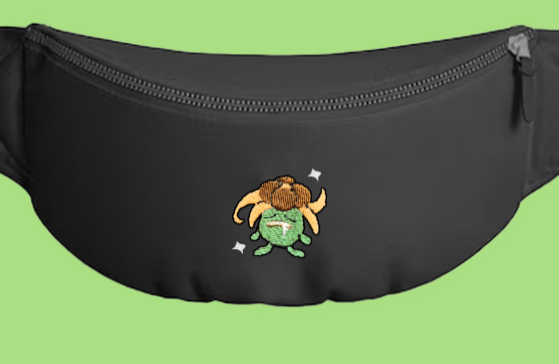#0044 shiny fanny pack