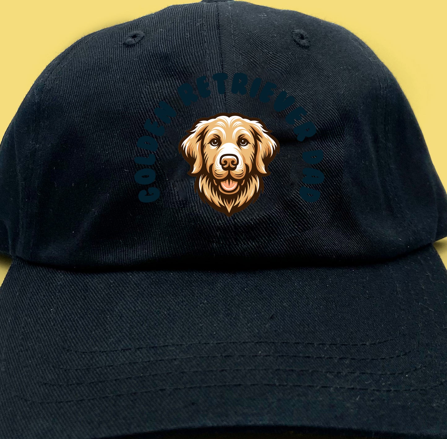 Golden Retriever Dad Dad Hat