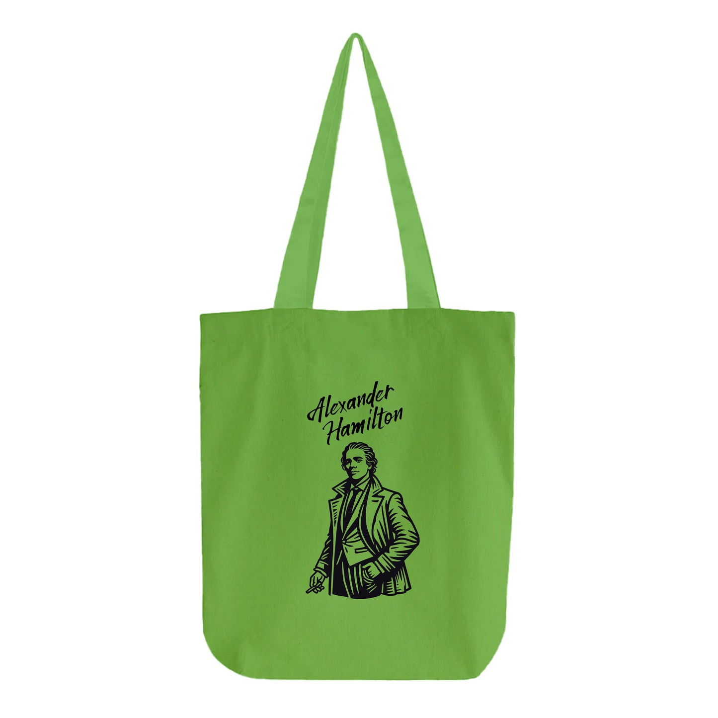 alexander hamilton gangster tote bag