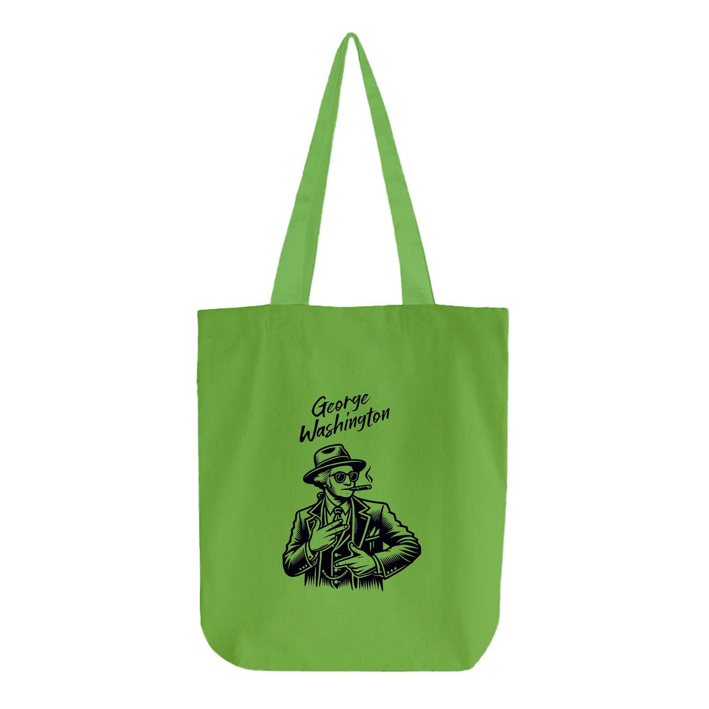 george washington gangster tote bag