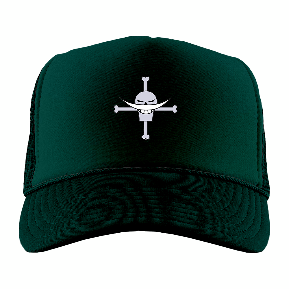 Whitebeard pirates jolly roger foam trucker