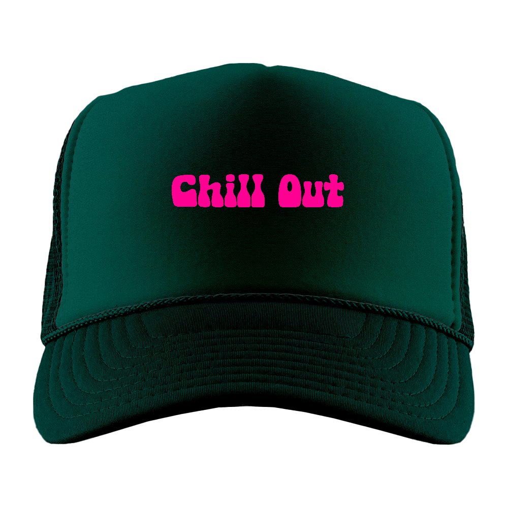 Chill Out Pink Foam Trucker Hat