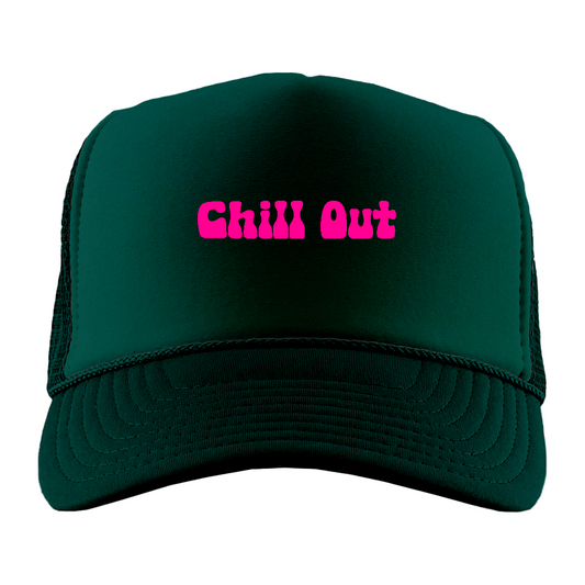 Chill Out Pink Foam Trucker Hat
