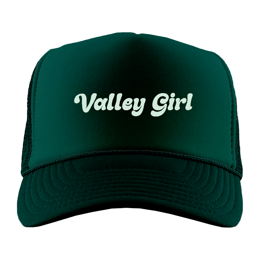 Valley Girl Light Green Foam Trucker Hat
