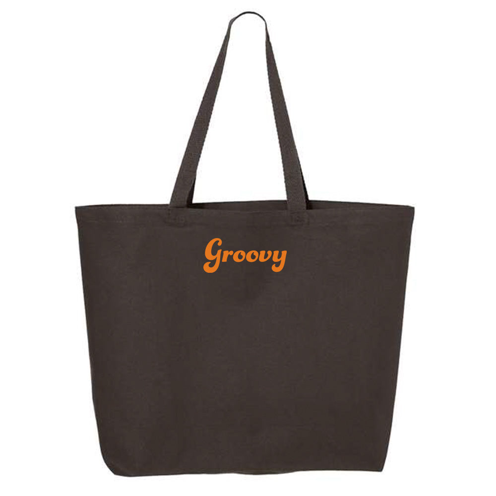 Groovy Orange Tote Bag