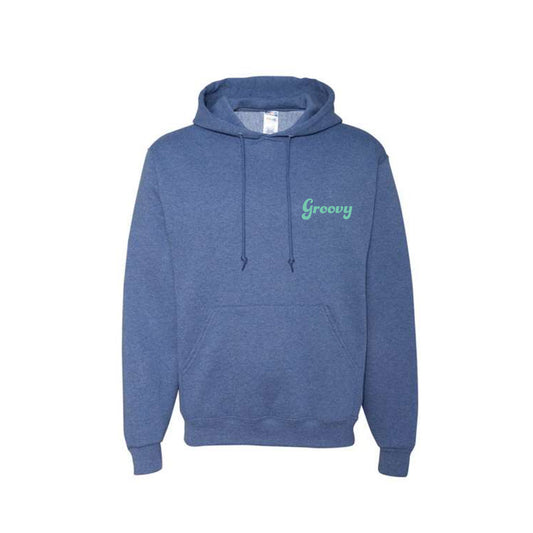 Groovy Teal Hoodie