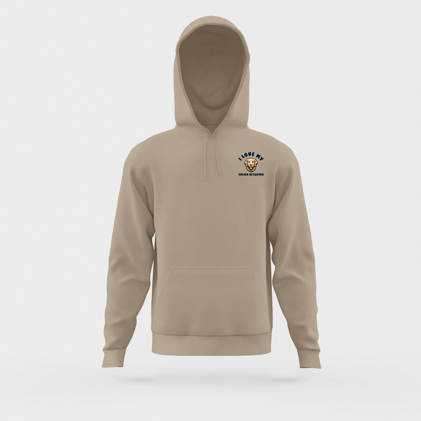 I Love My Golden Retriever Hoodie