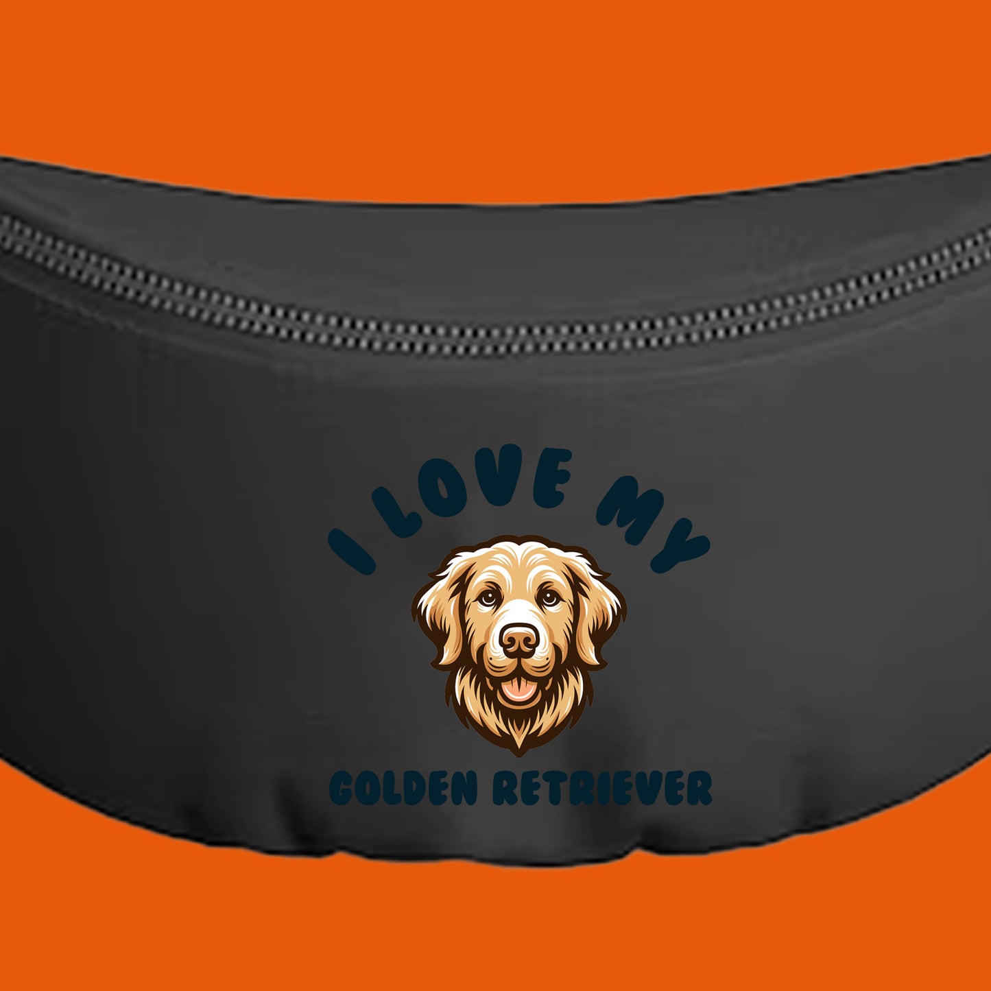 I Love My Golden Retriever Fanny Pack