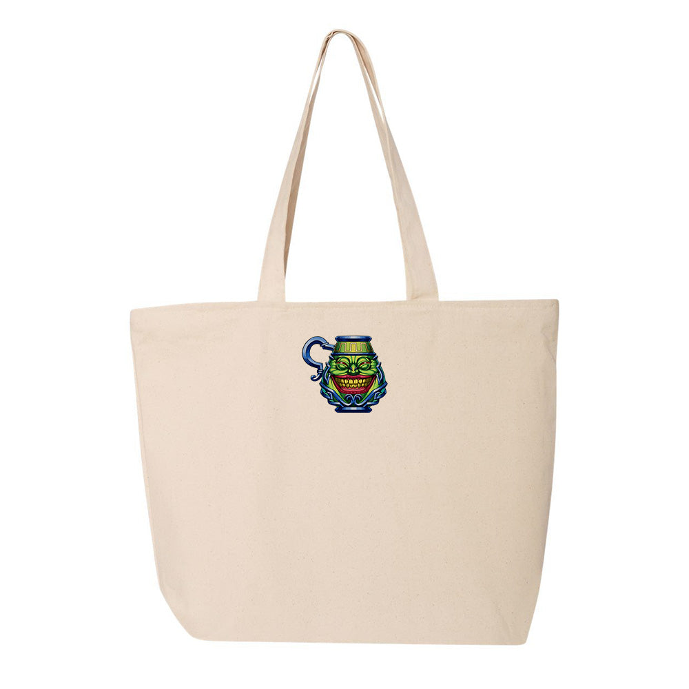 pot of greed tote bag