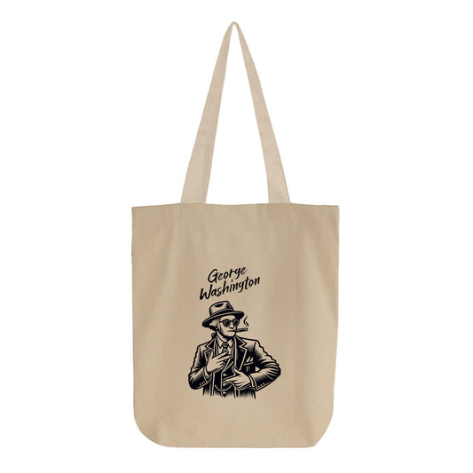 george washington gangster tote bag