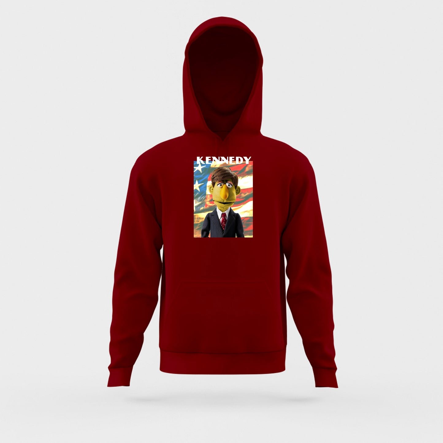 kennedy muppet flag hoodie