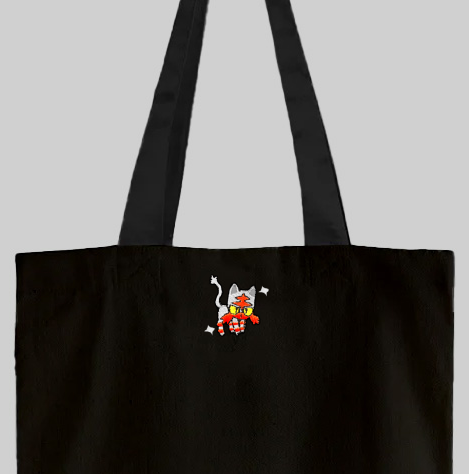 #0725 shiny tote bag