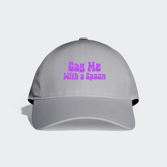 Gag Me With a Spoon Purple Dad Hat