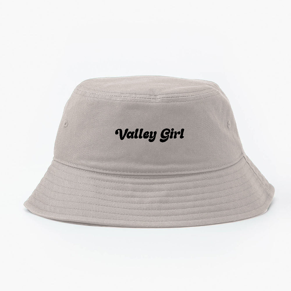 Valley Girl Black Bucket Hat