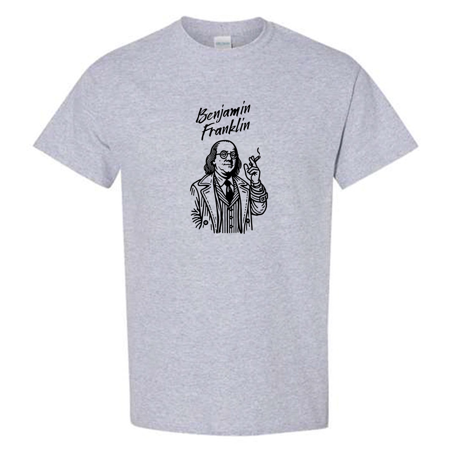 benjamin franklin gangster tee shirt