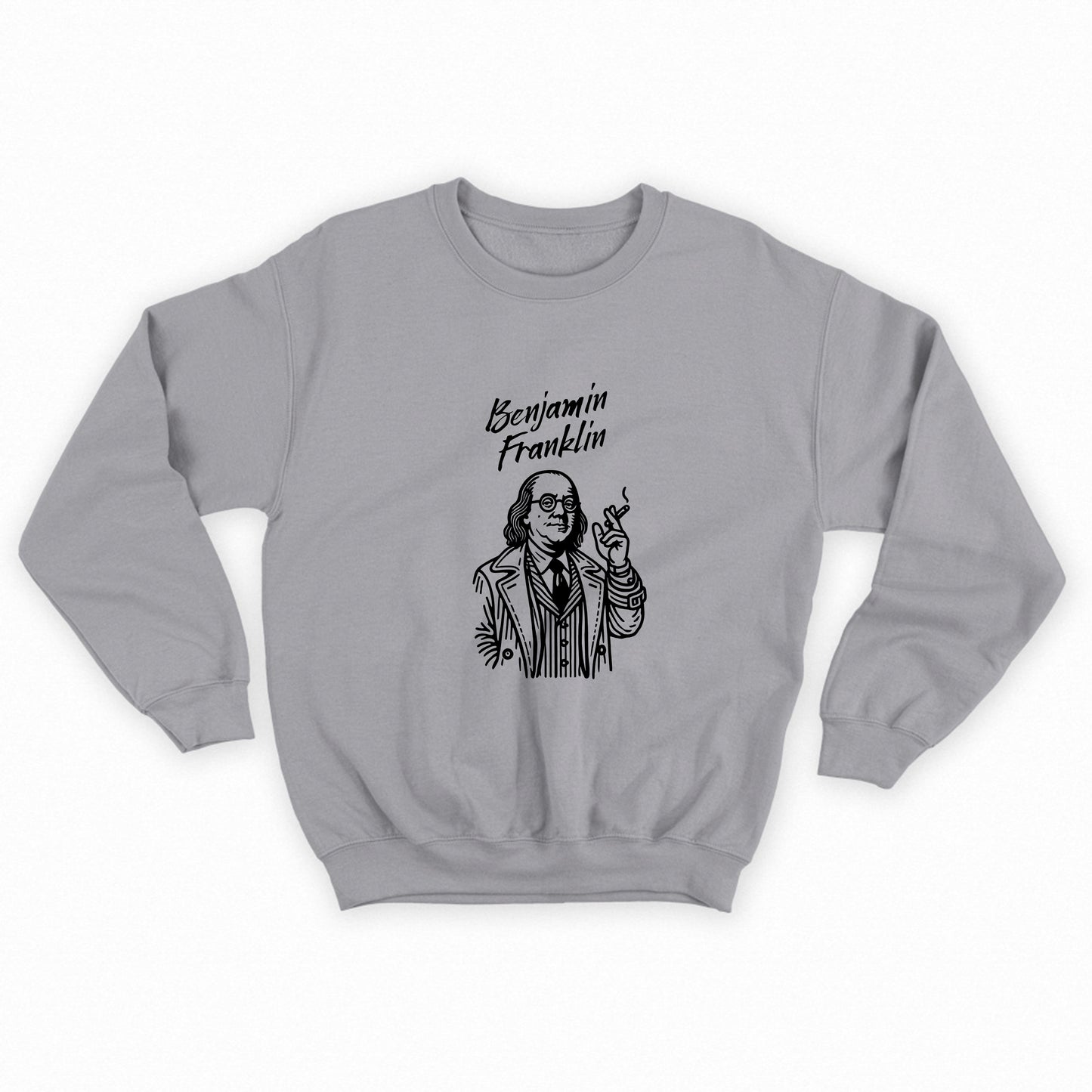 benjamin franklin gangster sweatshirt