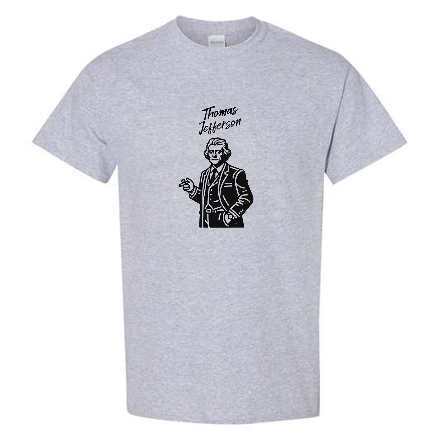 thomas jefferson gangster tee shirt