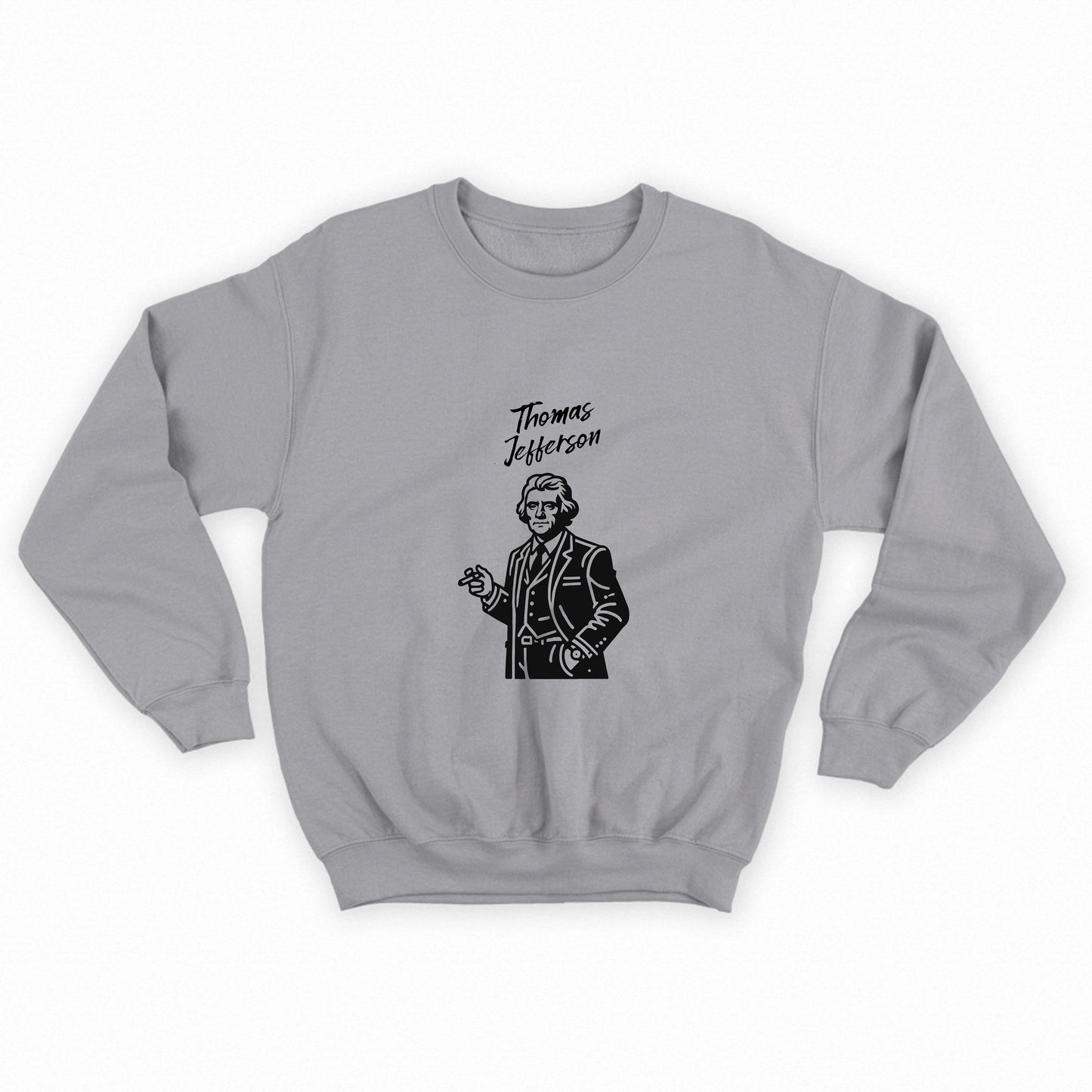 thomas jefferson gangster sweatshirt