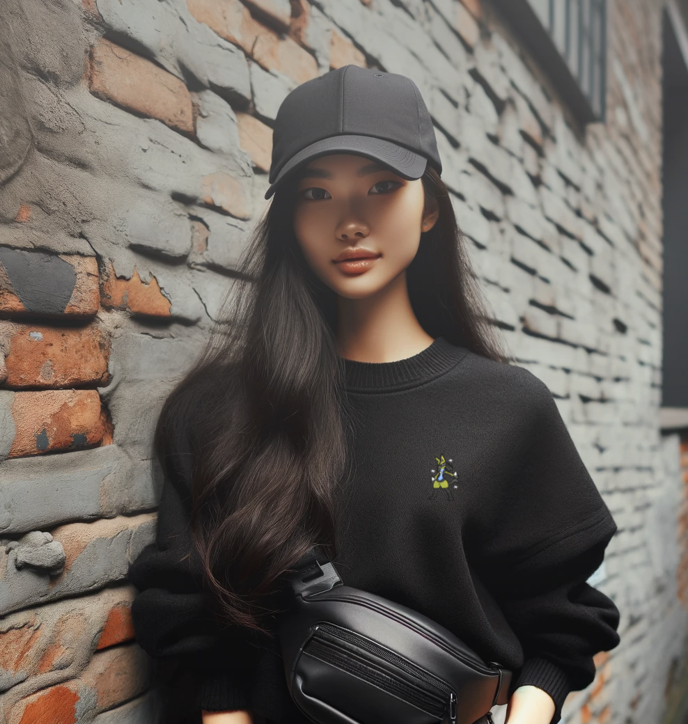 #0448 shiny sweatshirt