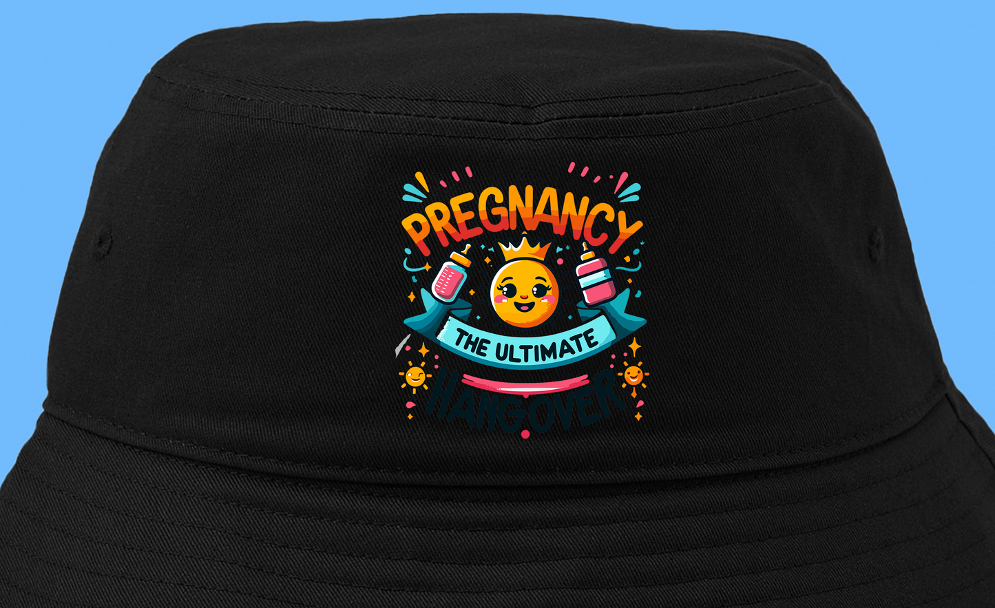 Maternity Humorv Bucket Hat