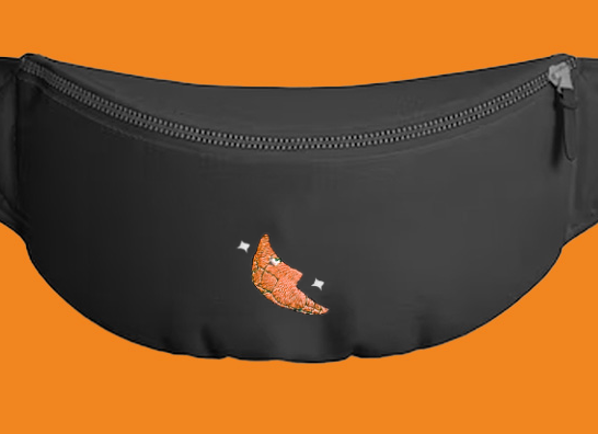 #0011 shiny fanny pack