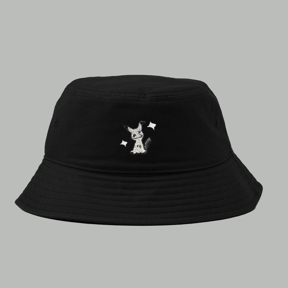 #0778 shiny bucket hat