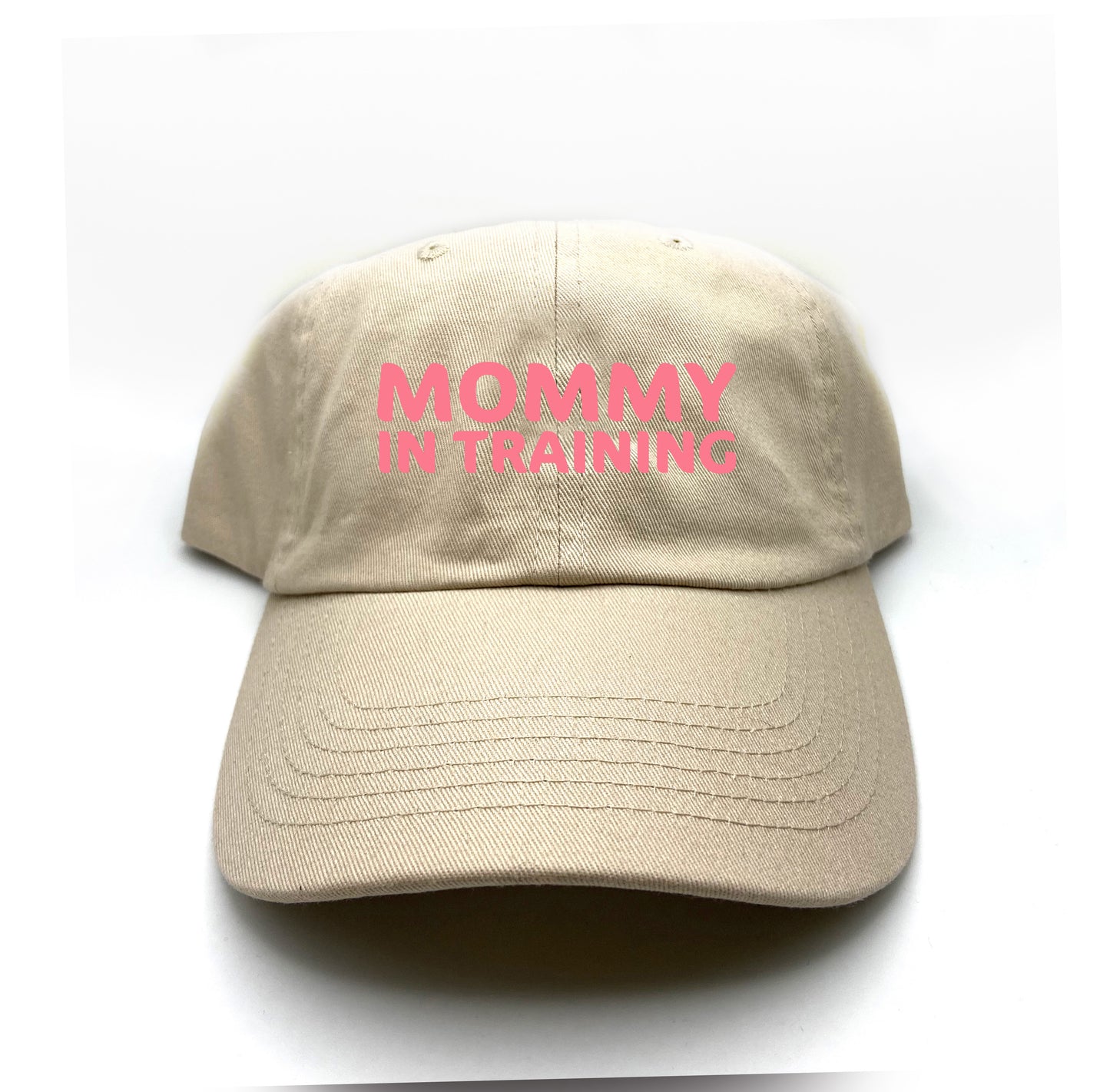 mommy in training pink dad hat
