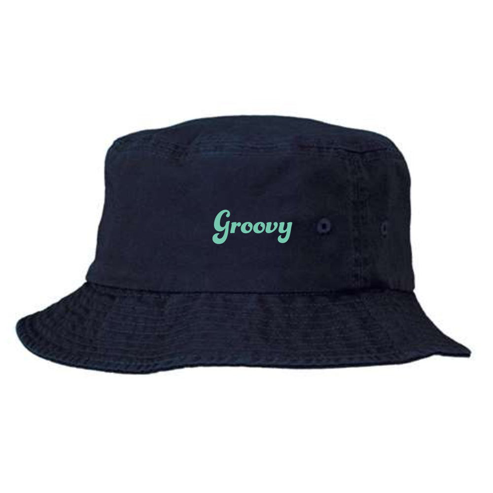 Groovy Teal Bucket Hat