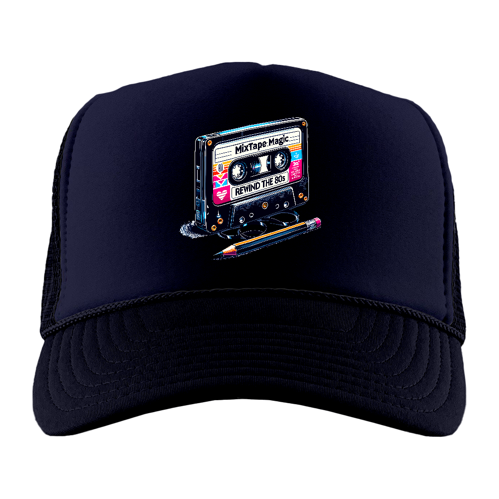 Mixtape Mania Foam Trucker Hat