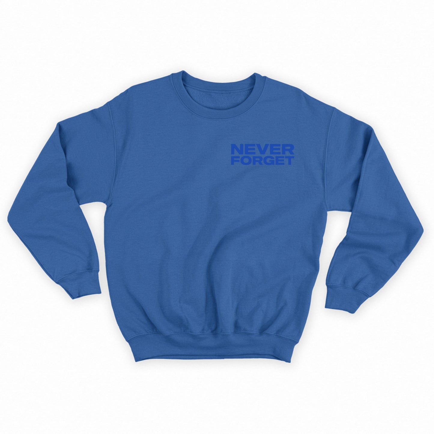Never Forget Blue Sweatshirt