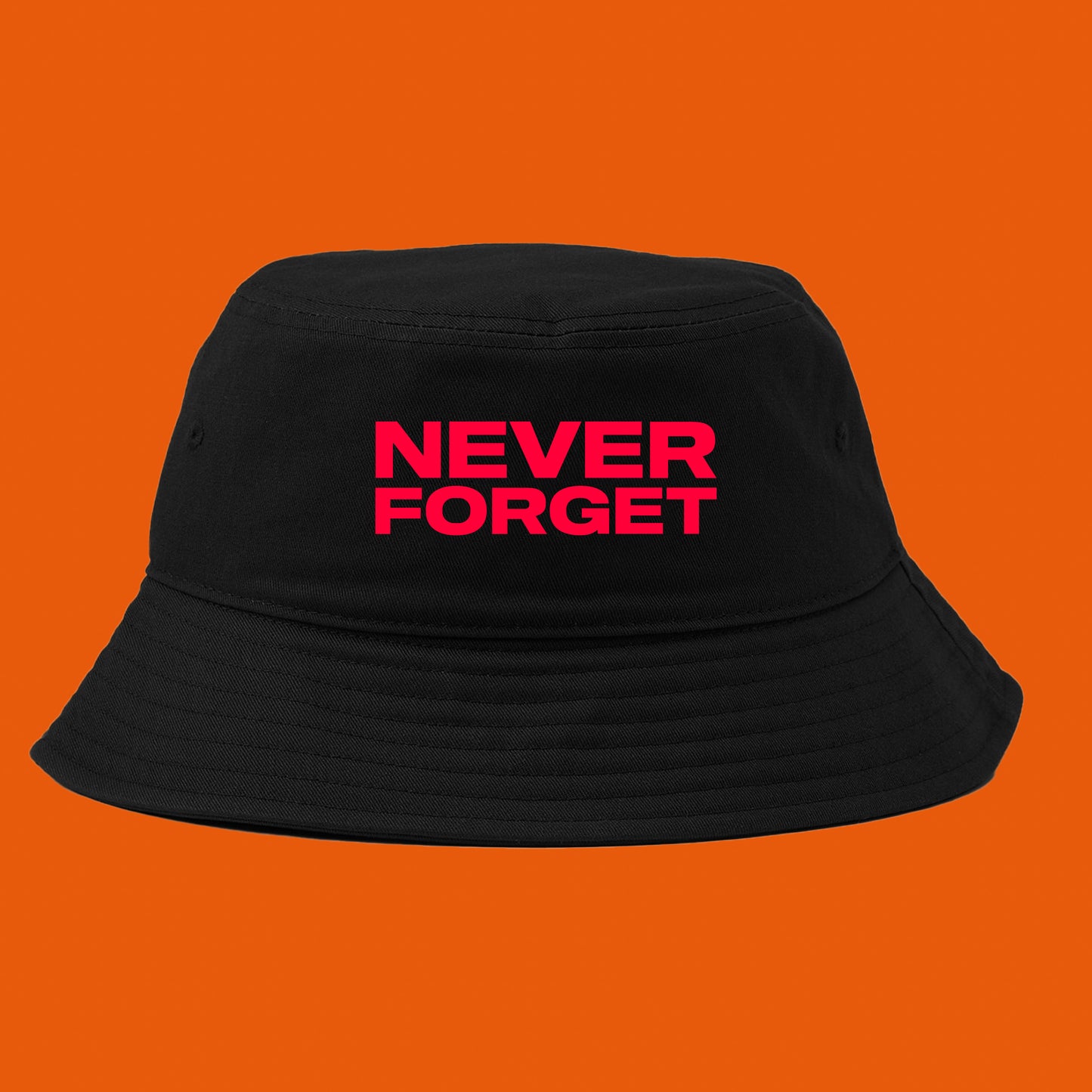 Never Forget Red Bucket Hat