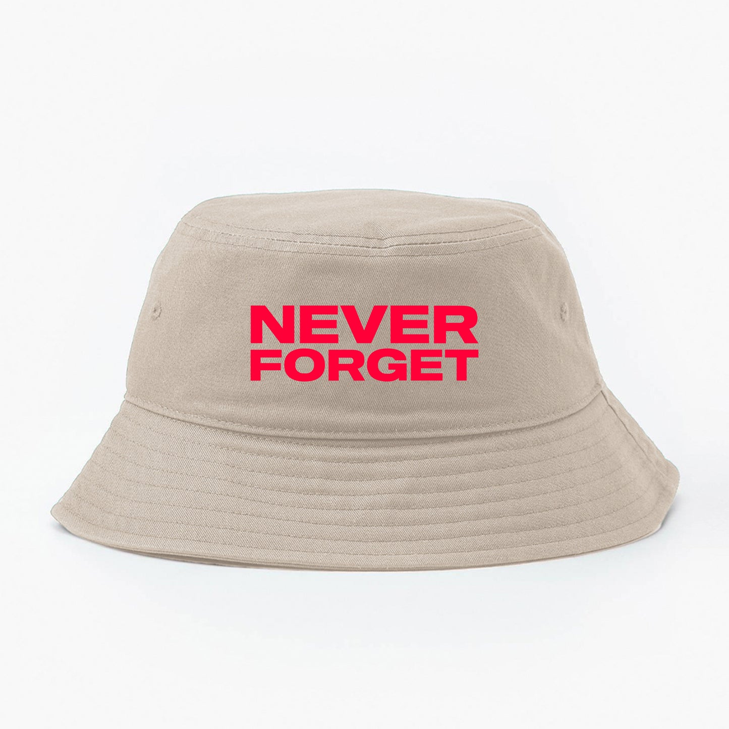 Never Forget Red Bucket Hat