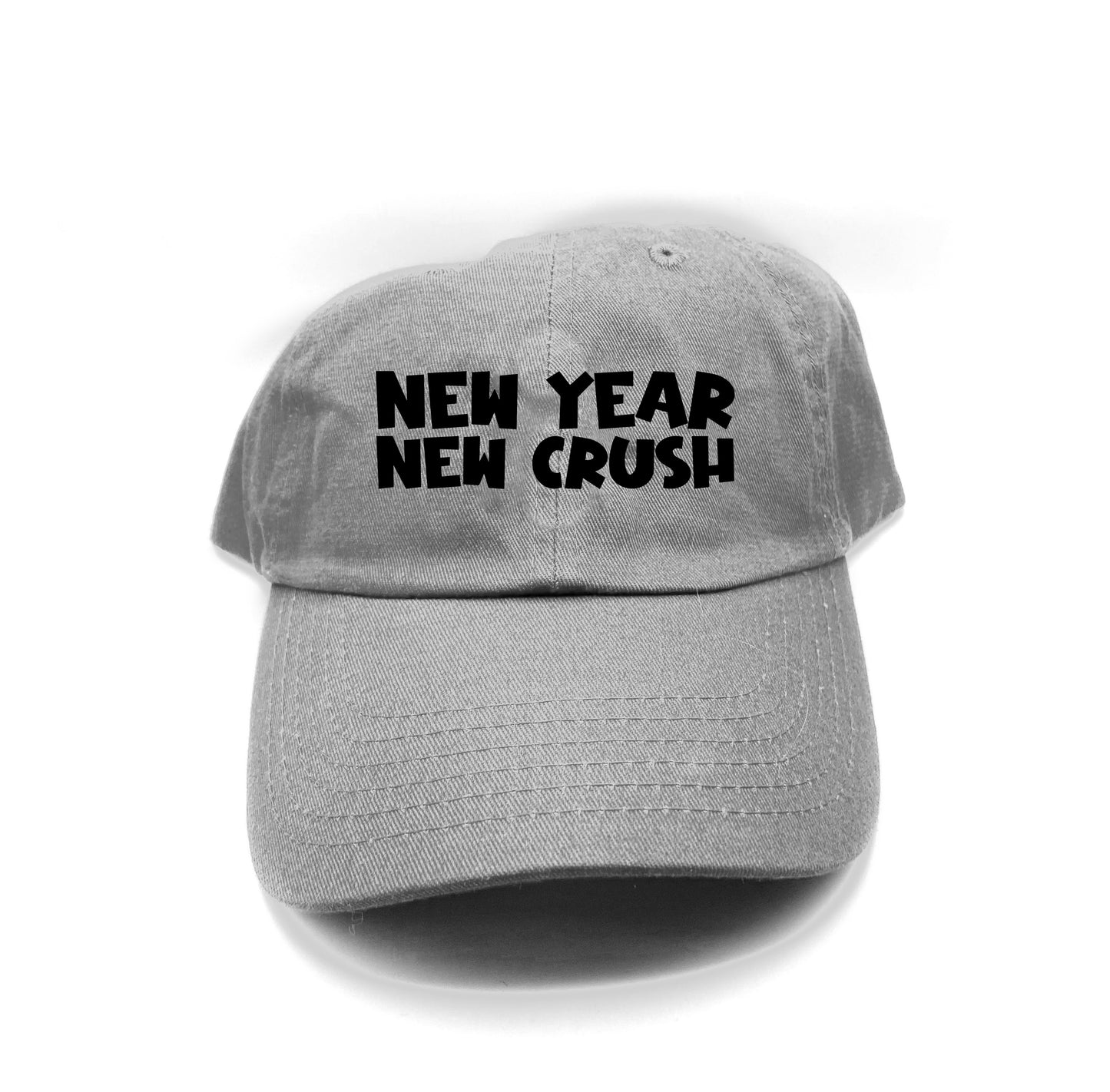 New Year New Crush Black Dad Hat