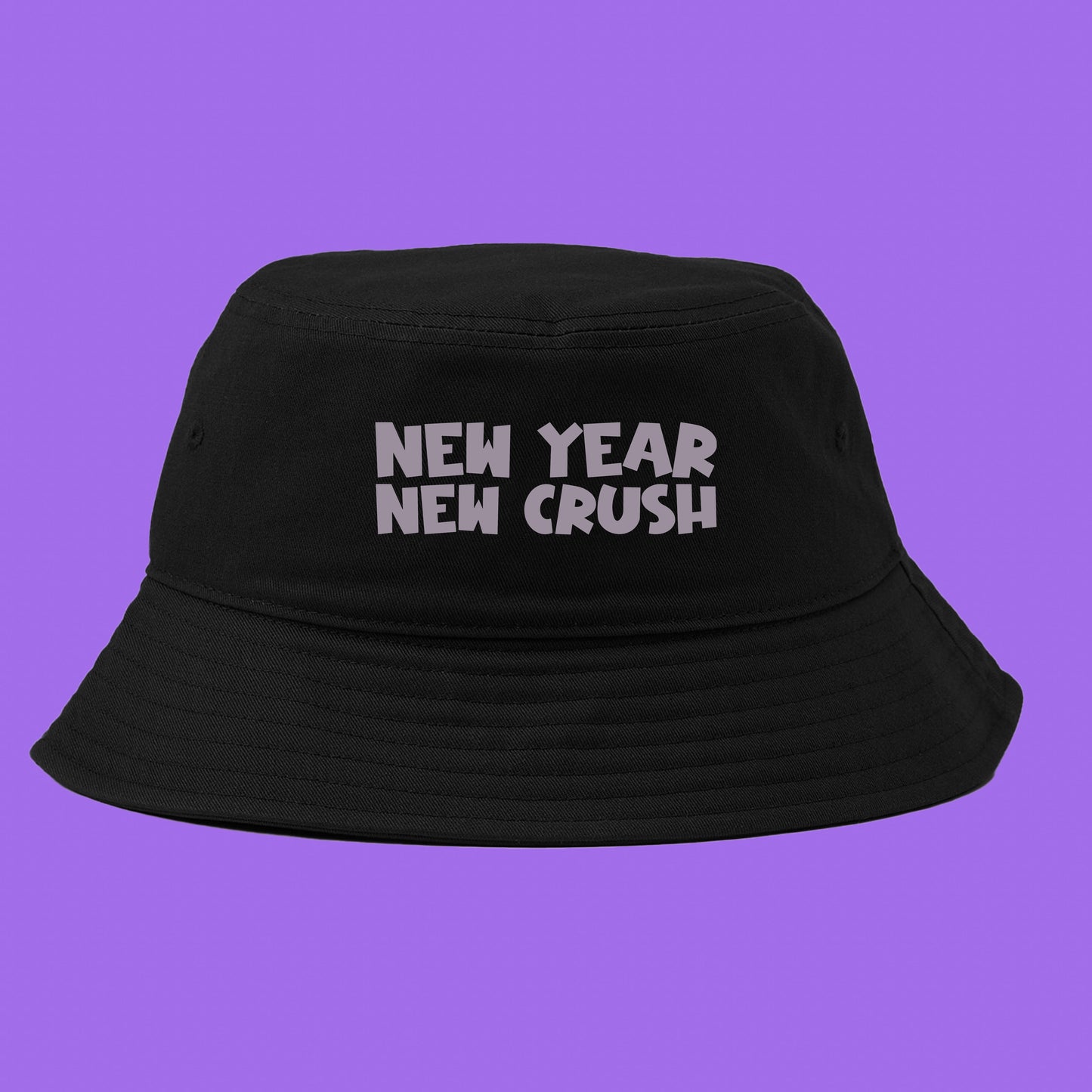 New Year New Crush Hazy Lilac Bucket Hat