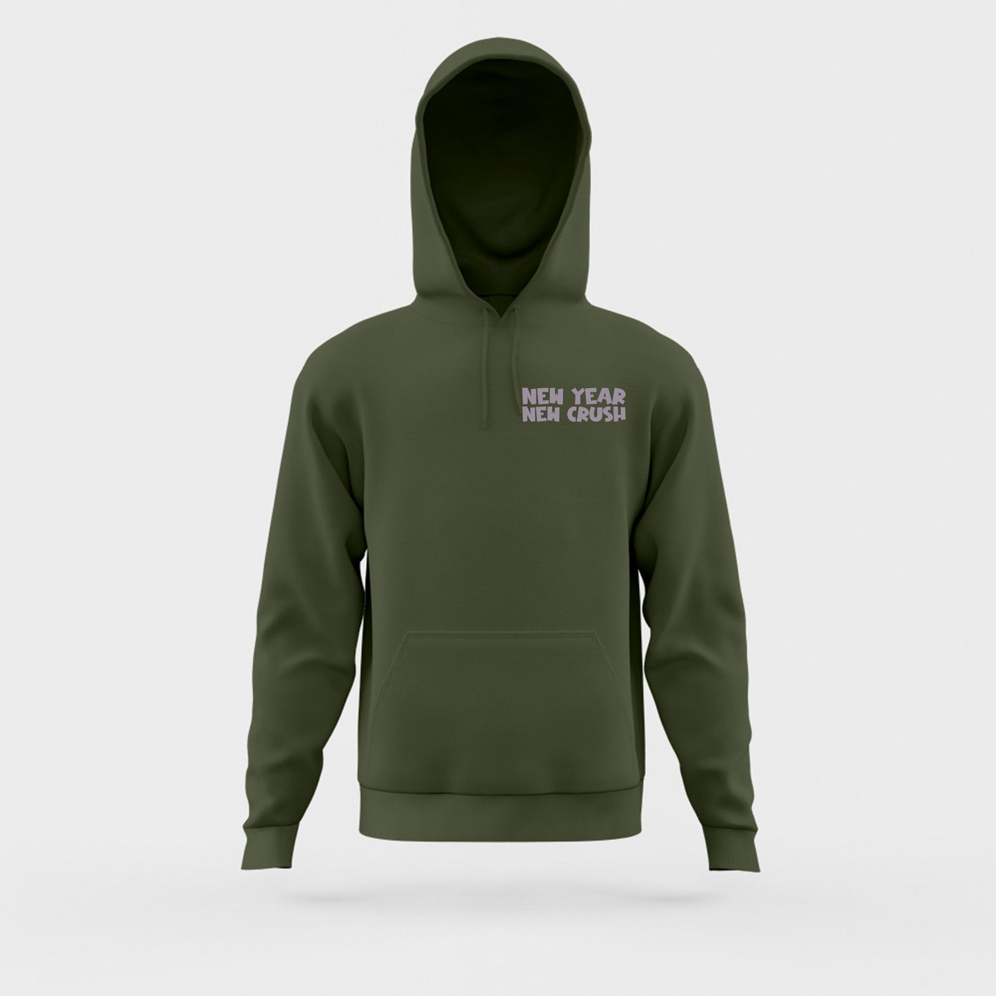 New Year New Crush Hazy Lilac Hoodie